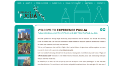 Desktop Screenshot of experiencepuglia.com